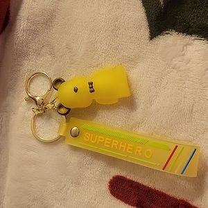 Acrylic Bear Keychain